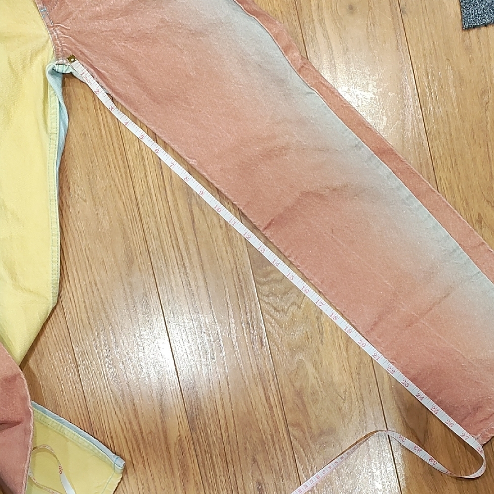 Zara Multicolor Gradient Jeans - image 4